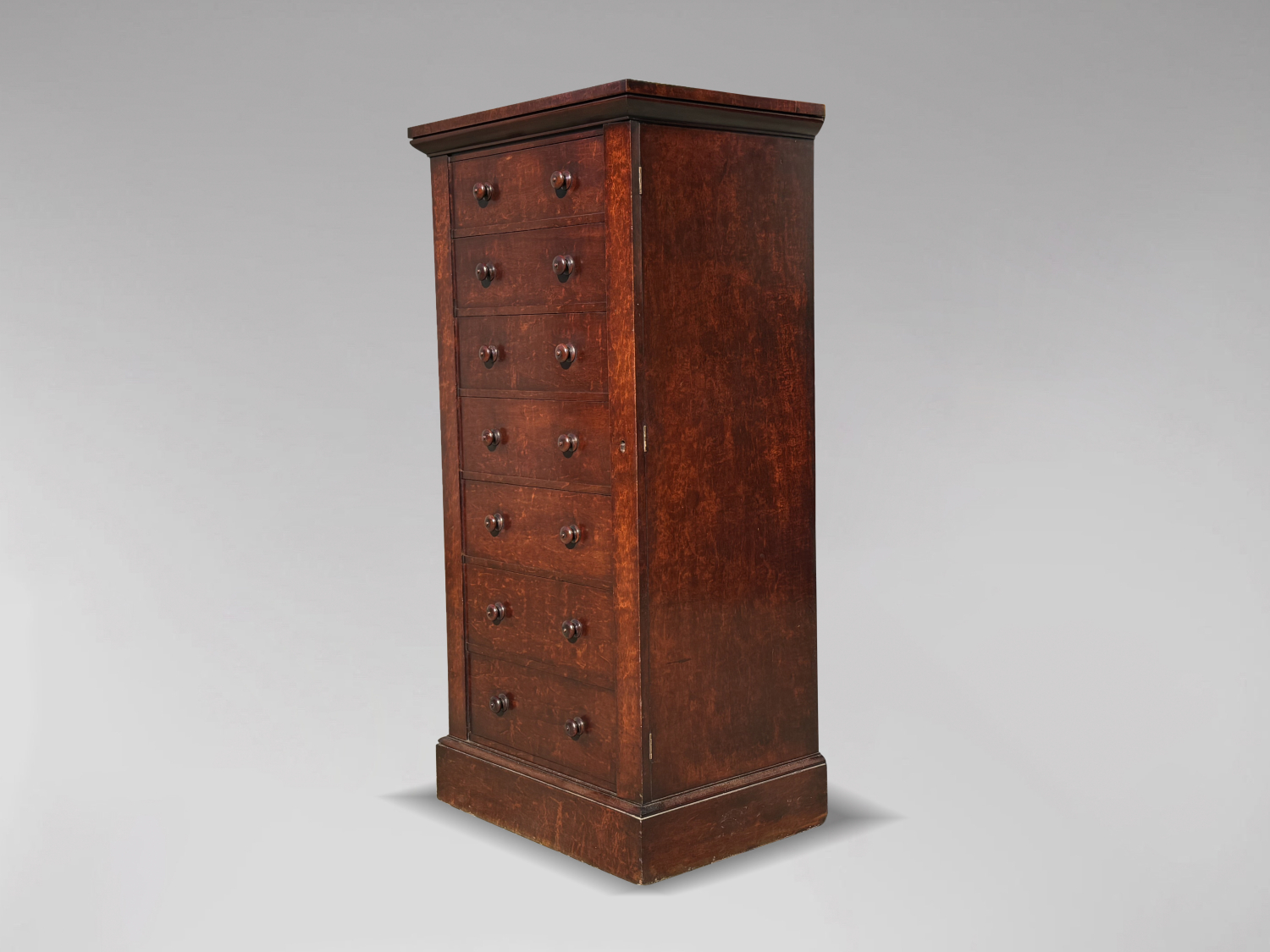 Elegant and Secure: A Late Georgian Mahogany Wellington Chest by Gillows