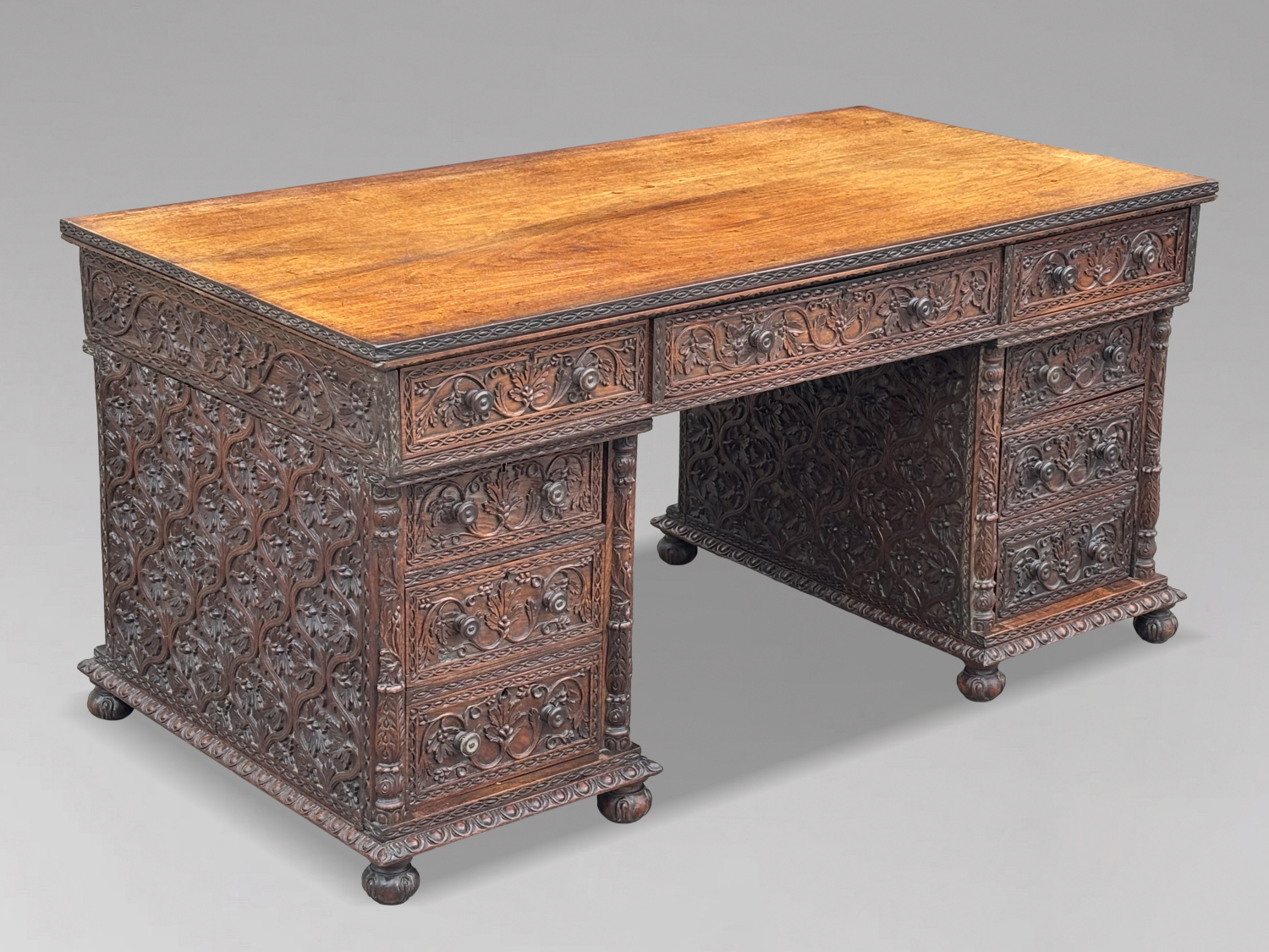 Why an Antique Writing Desk Is the Period-Drama Upgrade Your Home Office Needs